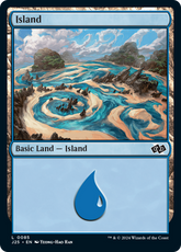 Ilha / Island - Magic: The Gathering - MoxLand
